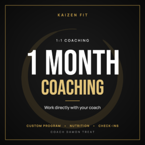 1 Month 1:1 Coaching cover